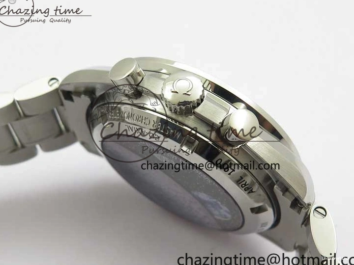 0211 Speedmaster SS Snoopy Apollo OMF Best Edition White Dial on SS Bracelet Venus EasyCare 7877